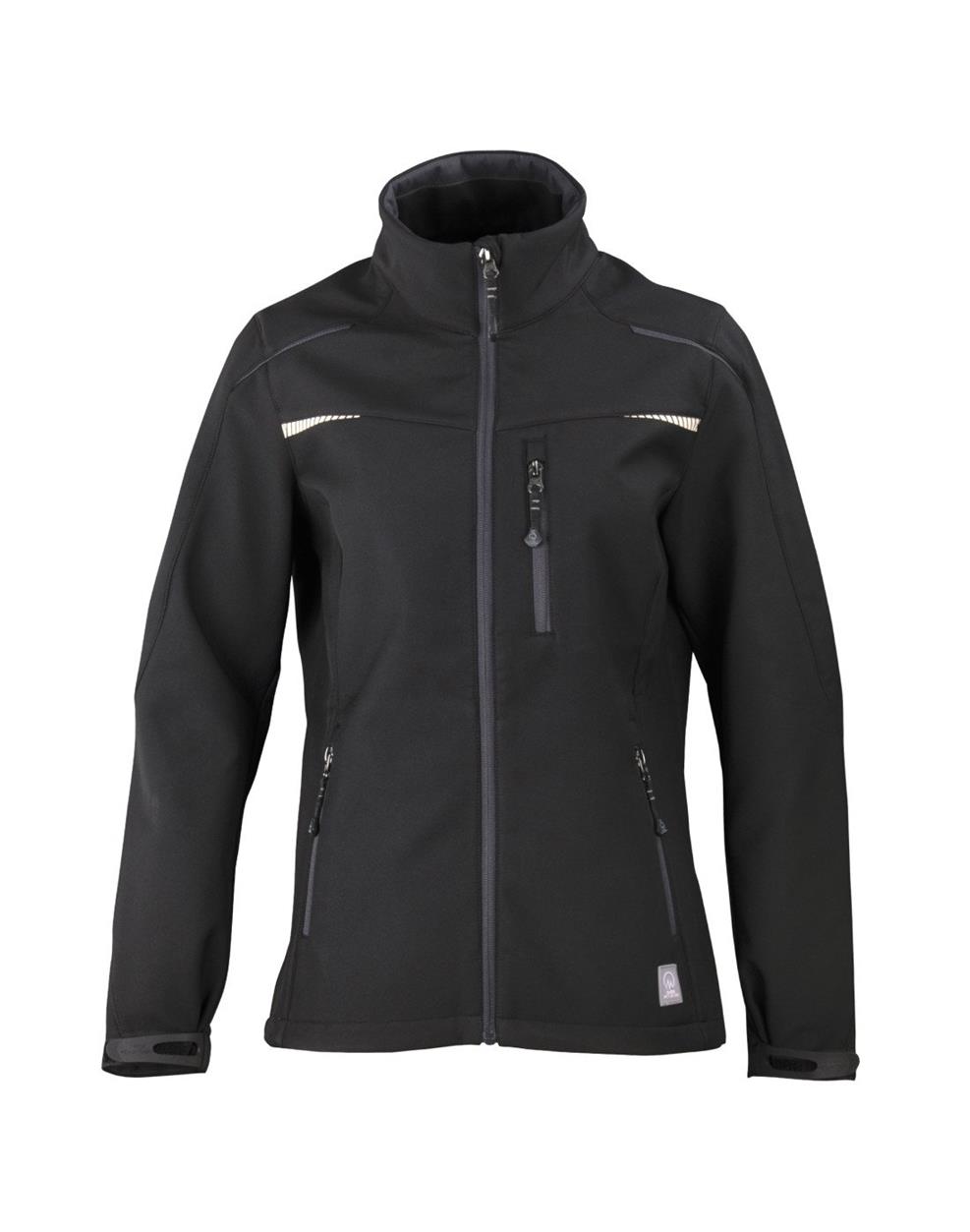 Parka Pangue Softshell Outwork Manga Larga Mujer