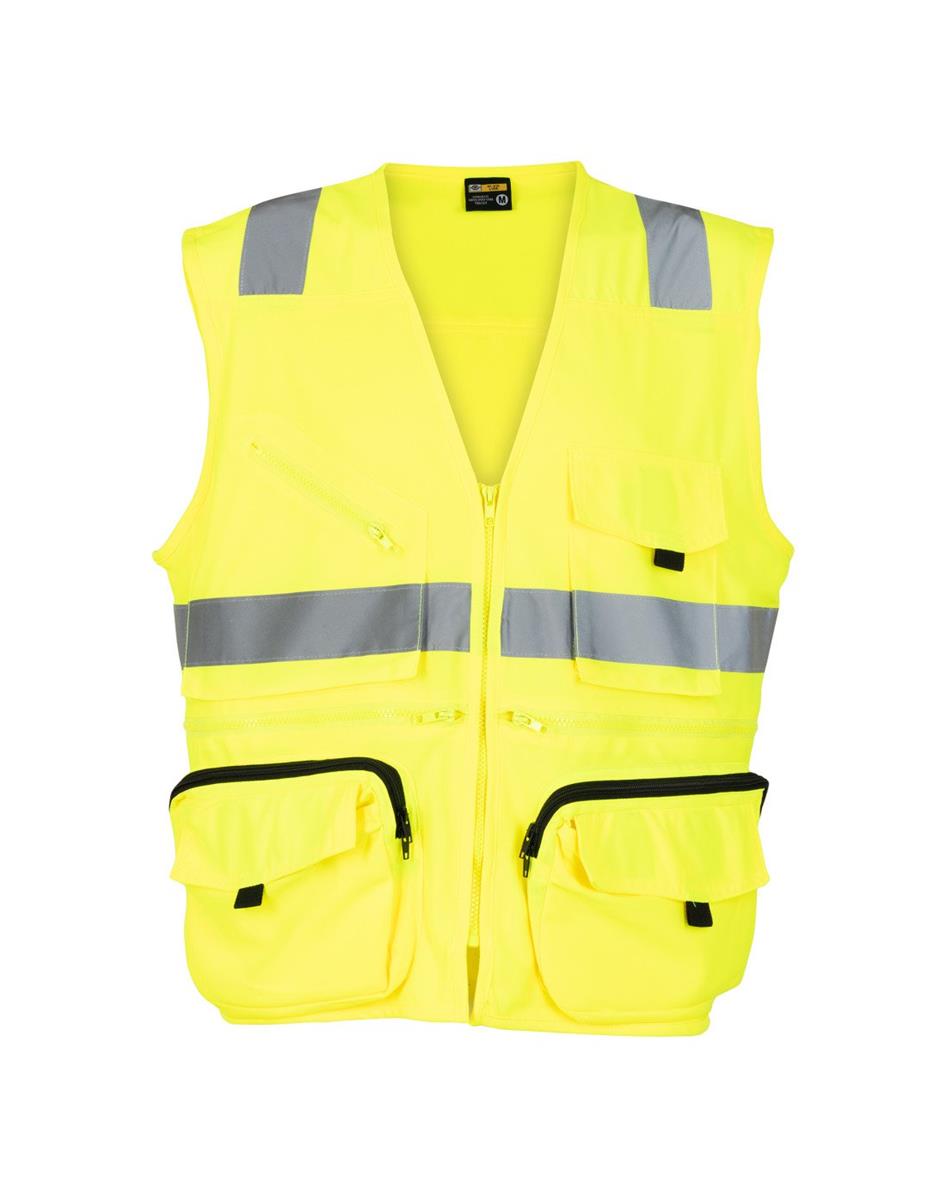 Chaleco Geologo Vial Tricot 100% Poly