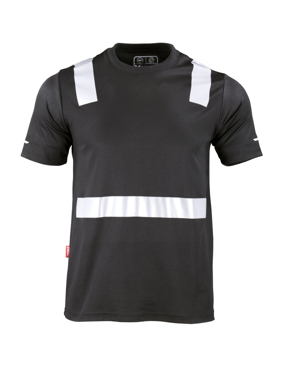 Polera Hibrida Reflectiva Manga Corta